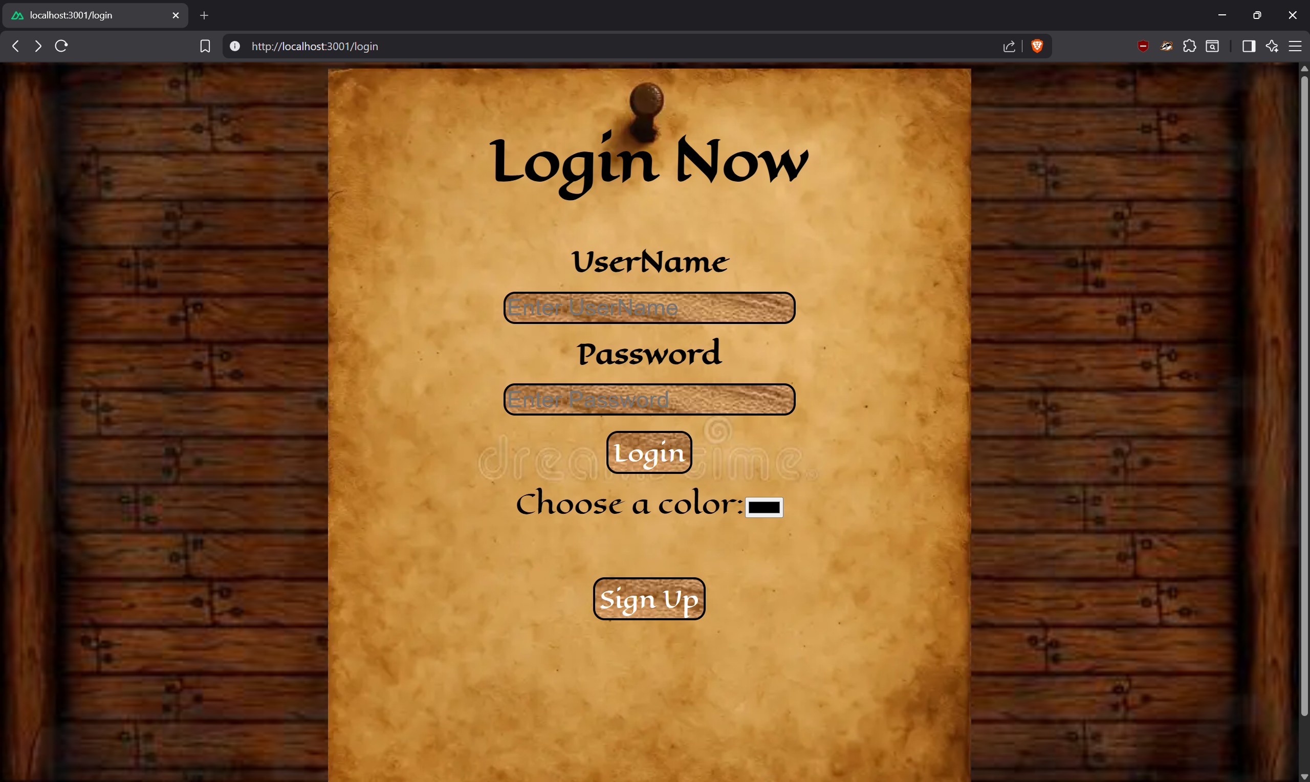 Image of my project.